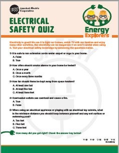 Electrical Safety Quiz