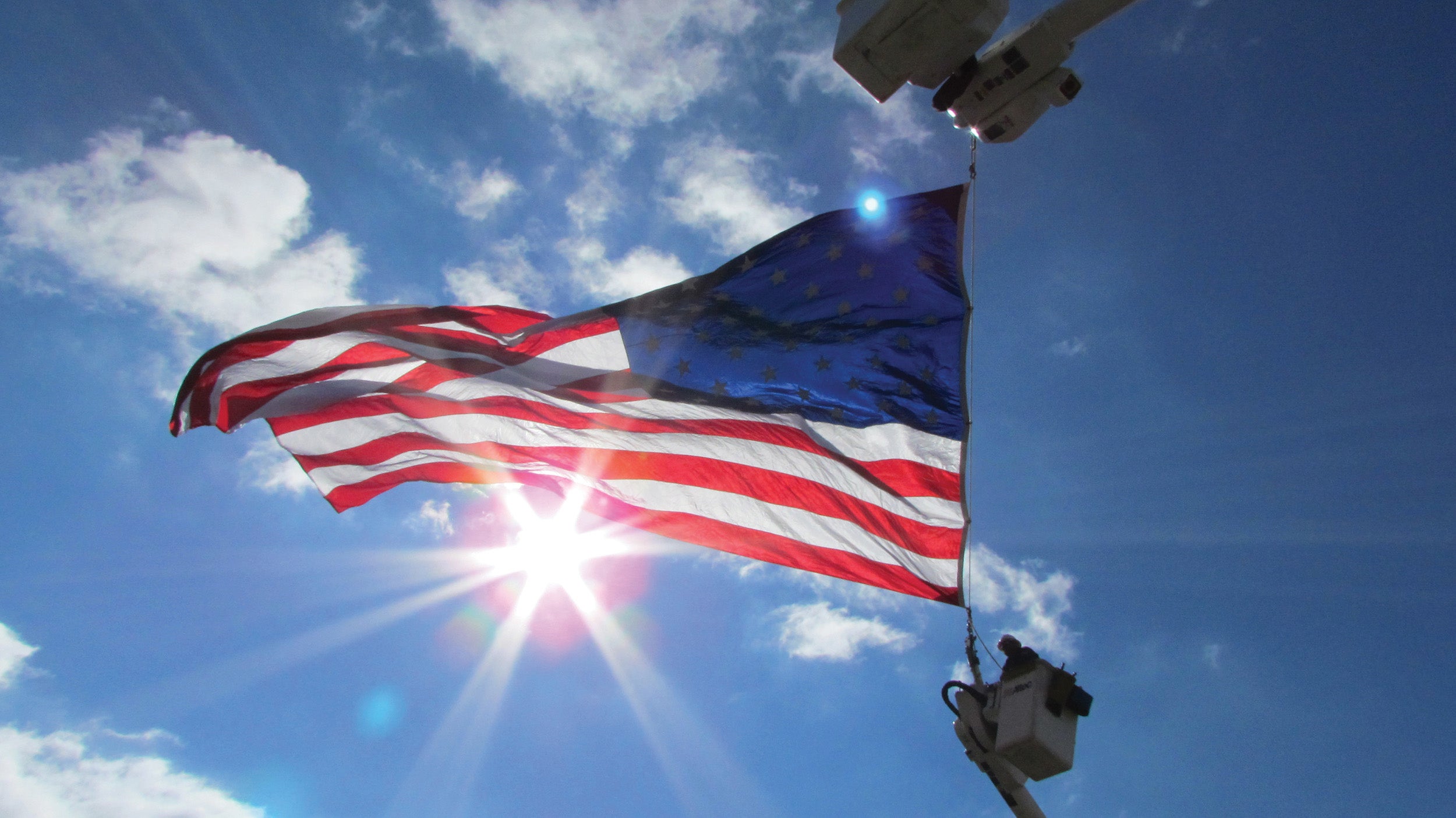 Proudly made in the USA Picture of American Flag 