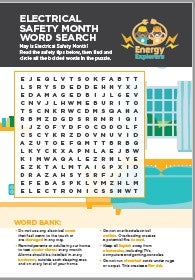 Safety Month Word Search