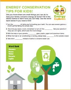 Energy Savings Tips