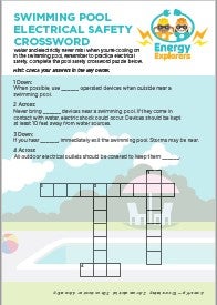 Pool Safety Crossword