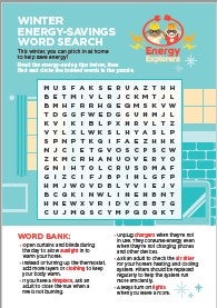 Winter Wordsearch