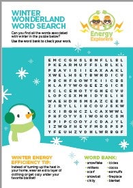 Winter Word Search