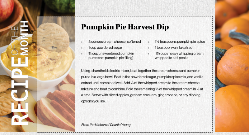 Pumpkin Pie Harvest Dip recipe