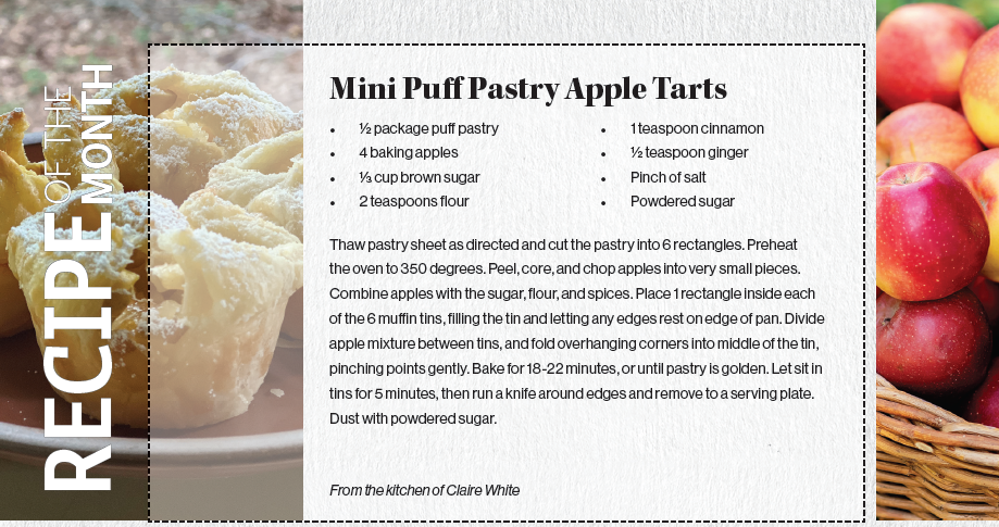 Mini Puff Pastry Apple Tarts recipe
