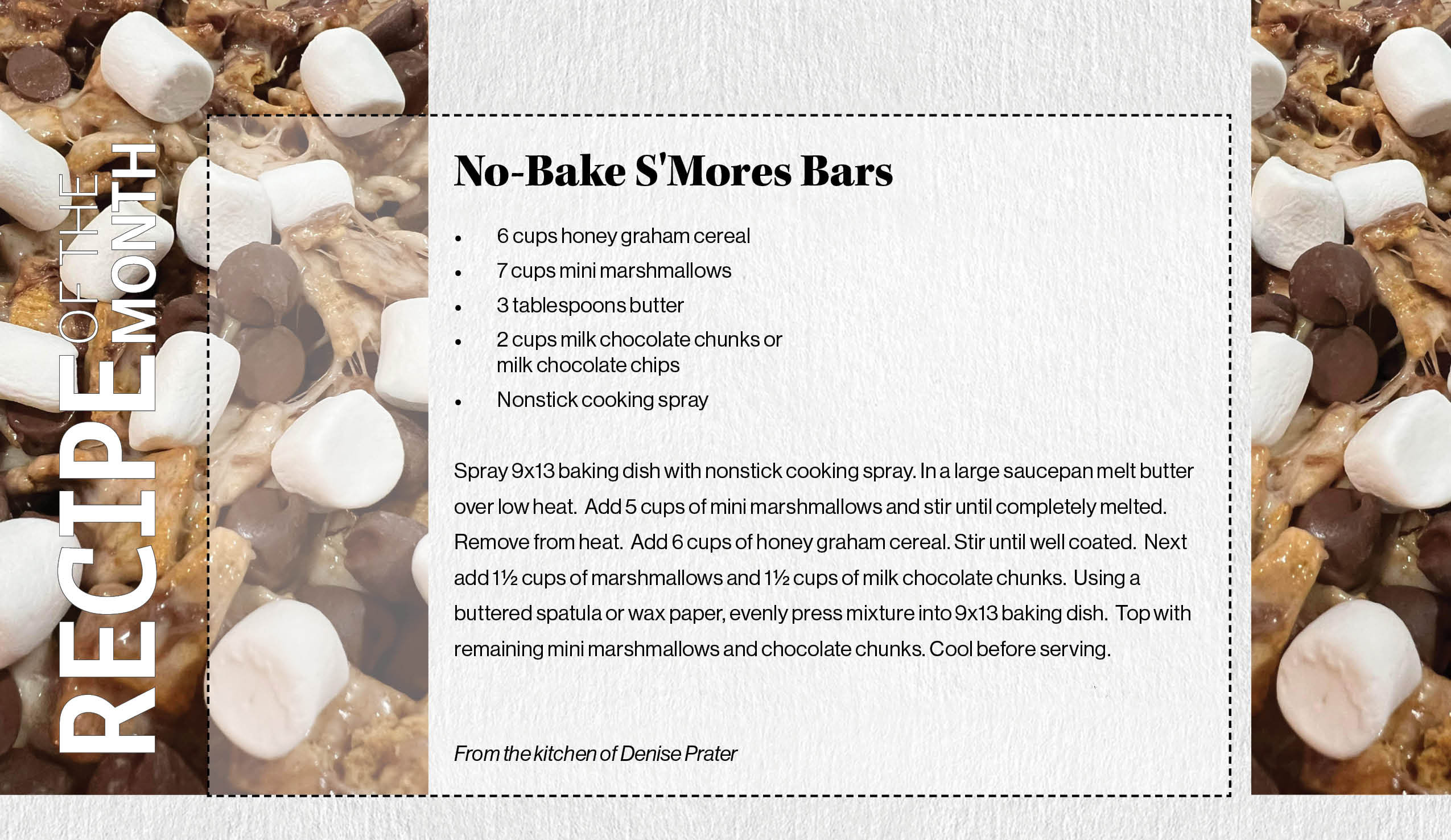 No-Bake S'Mores recipe