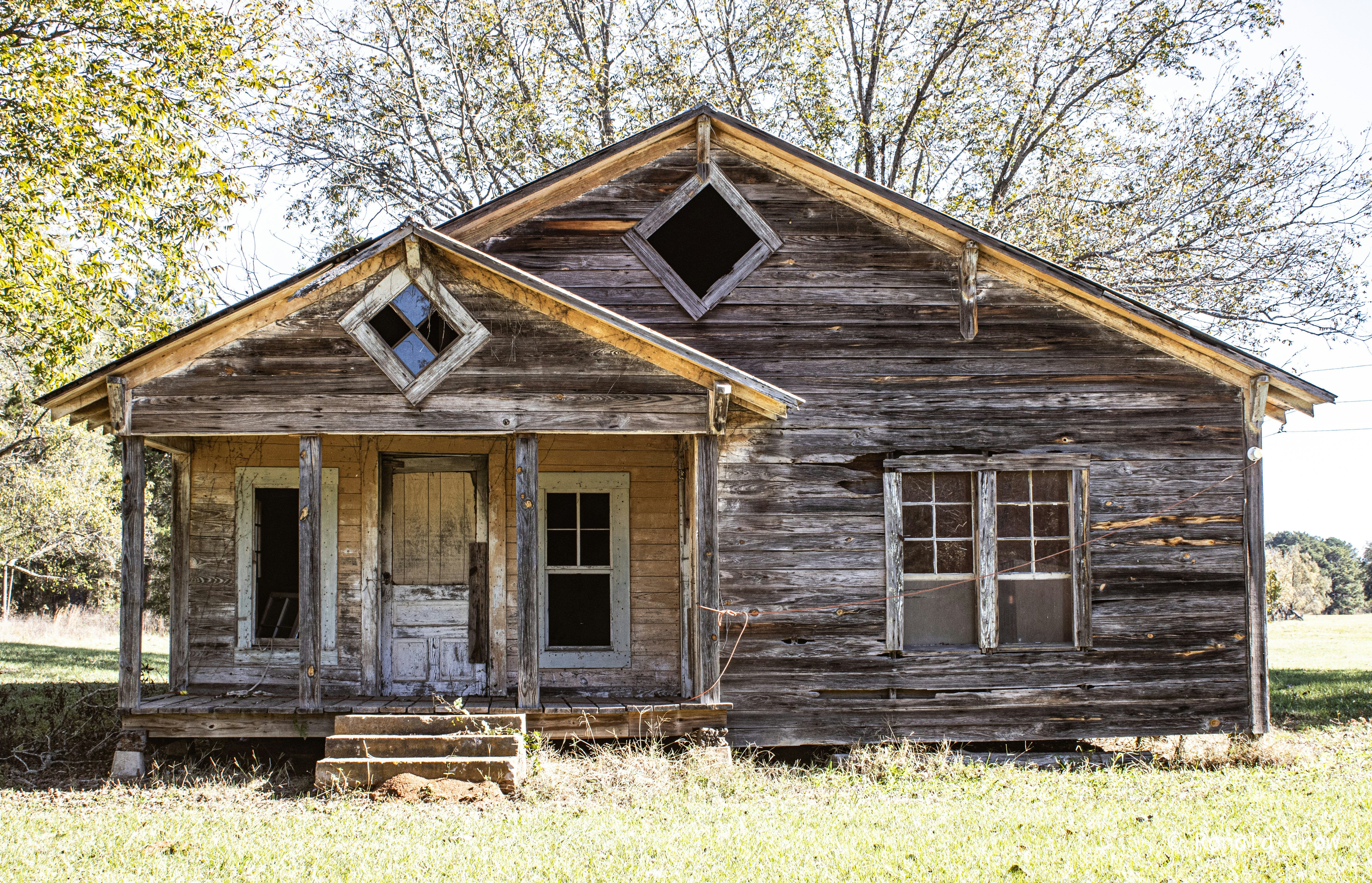abandoned house