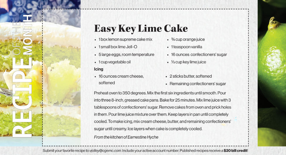 Key Lime Cake