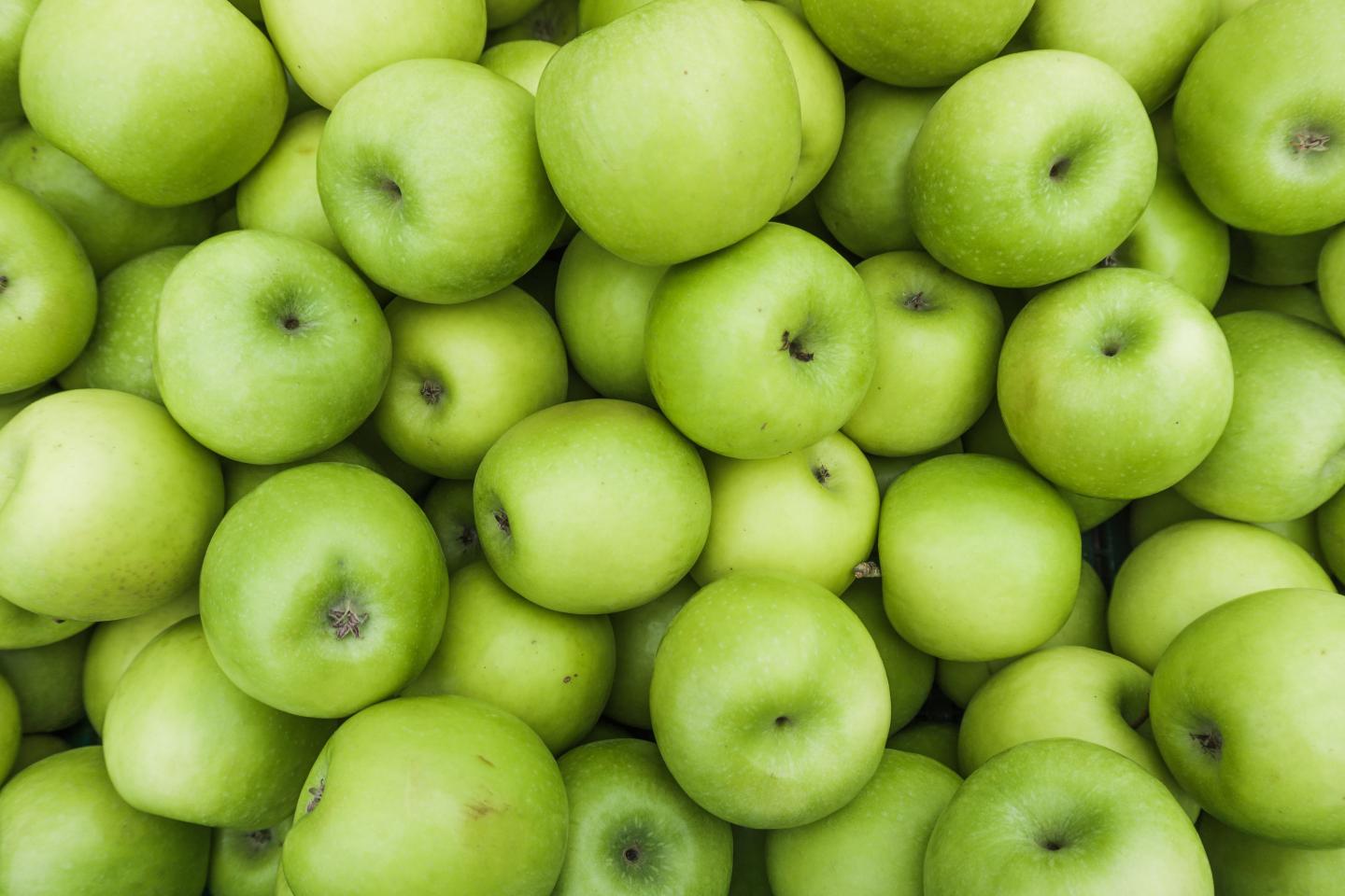 green-apple-background